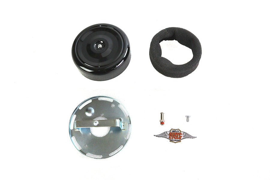 Wyatt Gatling 7 Round Air Cleaner With Black Cover