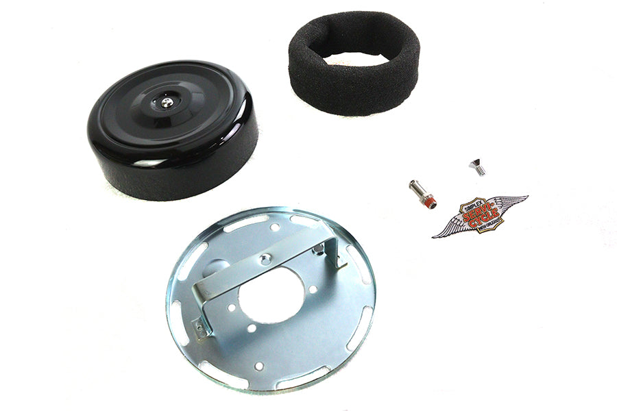 Wyatt Gatling 7 Round Air Cleaner With Black Cover