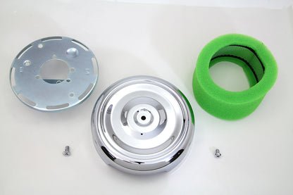 Wyatt Gatling 8 Round Air Cleaner Chrome