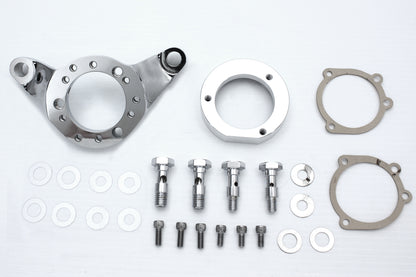 Air Cleaner Bracket Kit Chrome Billet