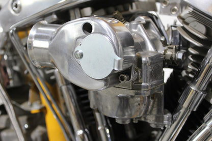 Tourist Trophy Shorty Carburetor Air Snoot Polished Alloy