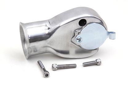 Tourist Trophy Shorty Carburetor Air Snoot Polished Alloy