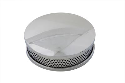 Wyatt Gatling Chrome Round Air Cleaner
