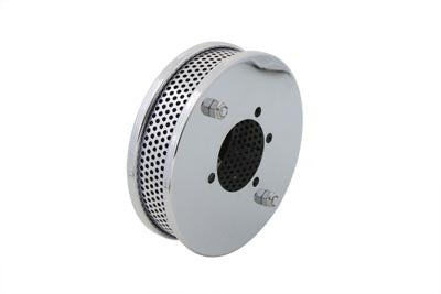 Wyatt Gatling Chrome Round Air Cleaner