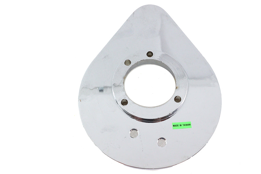 Air Cleaner Backing Plate Chrome