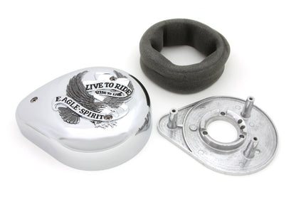 Eagle Spirit Chrome Teardrop Air Cleaner