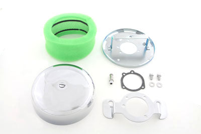 Round Air Cleaner Smooth