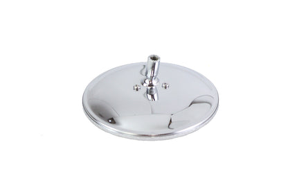Early Style Round Face Mirror Chrome