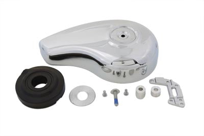 7 Teardrop Air Cleaner Cover Kit Chrome