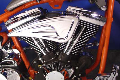 Sweeper Air Cleaner Chrome Billet