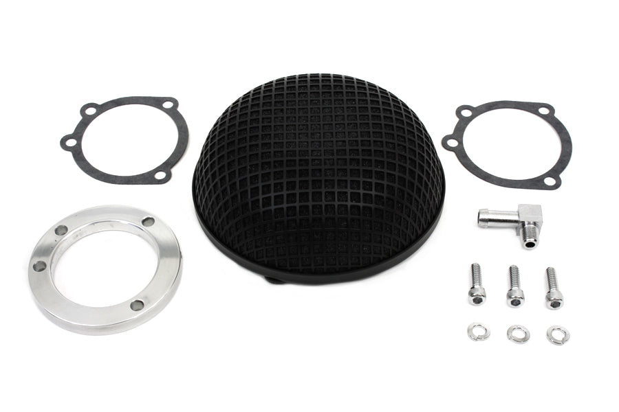 Wyatt Gatling Round Mesh Air Cleaner Black