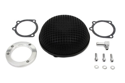 Wyatt Gatling Round Mesh Air Cleaner Black