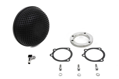 Wyatt Gatling Round Mesh Air Cleaner Black