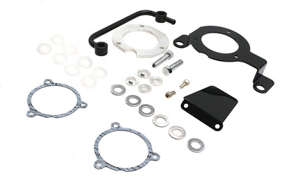 M8 EFI Air Cleaner Support Bracket Kit Black
