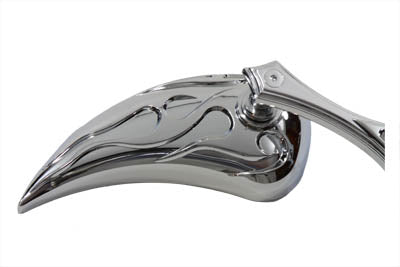Chrome Billet Teardrop Mirror Set