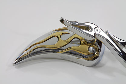 Chrome Billet Teardrop Mirror Set