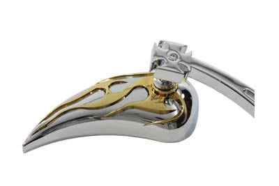Chrome Billet Teardrop Mirror Set