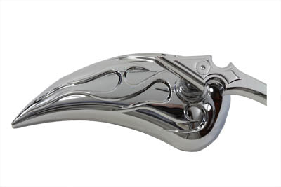 Chrome Billet Teardrop Mirror Set