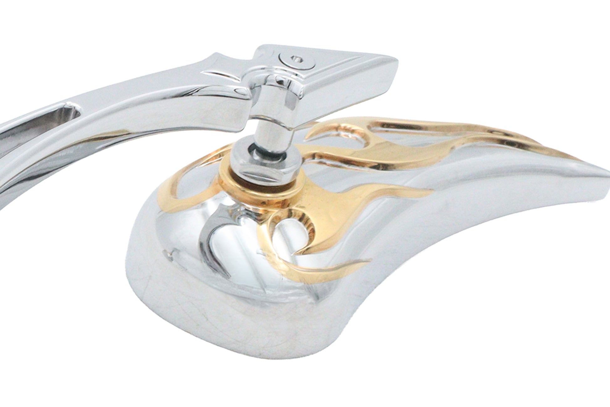 Chrome Billet Teardrop Mirror Set