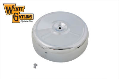 Wyatt Gatling Air Cleaner Assembly Chrome 8",Y