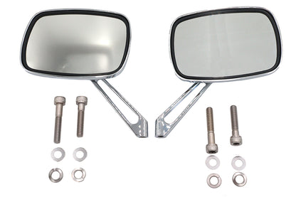 Chrome Eagle Spirit Mirror Set