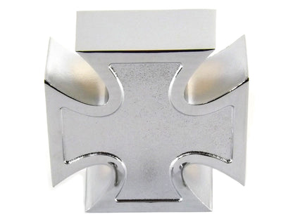 Chrome Maltese Cross Air Cleaner Cover