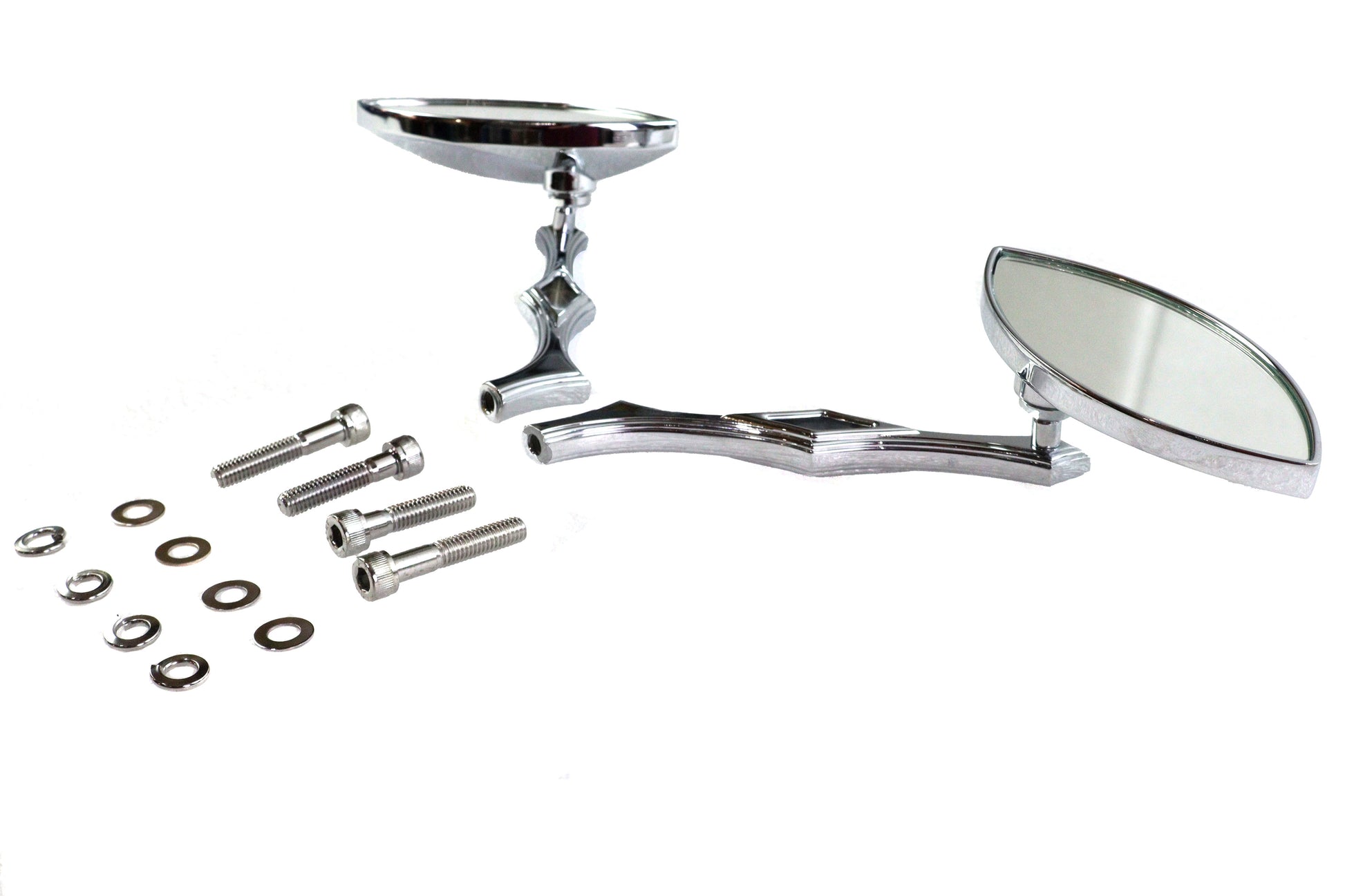 Eagle Eye Mirror Set Billet Chrome