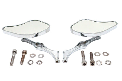 Pork Chop Mirror Set Billet