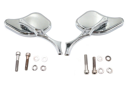 Pork Chop Mirror Set Billet