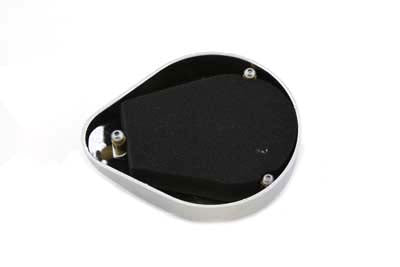 Chrome 5 Teardrop Carburetor Cover Only