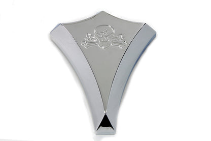Billet Carburetor Cover Skull Style Chrome