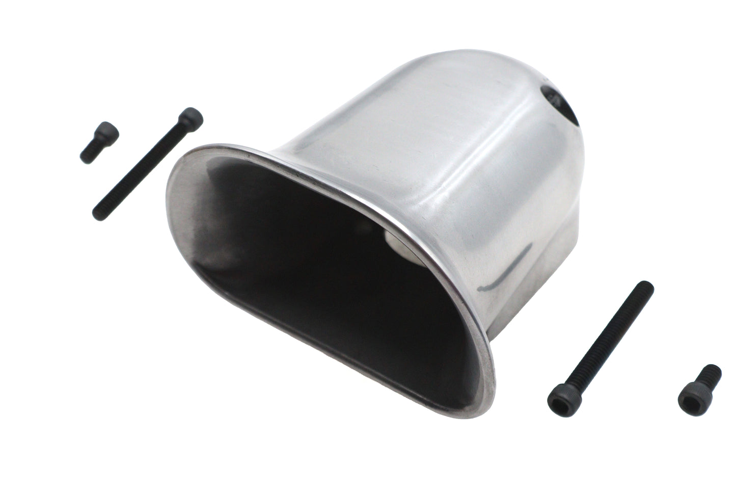 Linkert Carburetor Air Scoop Polished