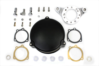 Black Wyatt Gatling Air Cleaner Assembly