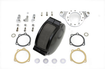 Black Wyatt Gatling Air Cleaner Assembly