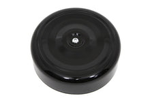 Black Round Bobbed Style 7 Air Cleaner Cover