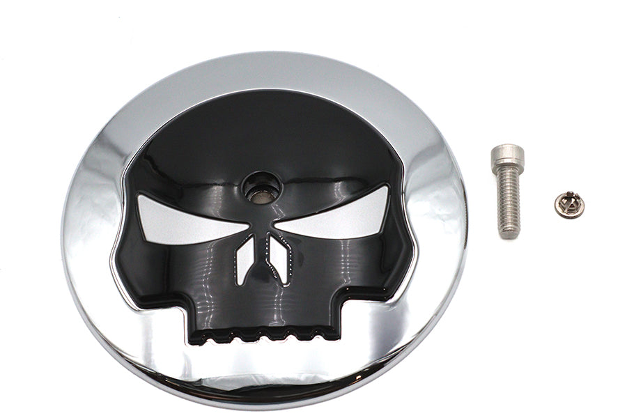 Wyatt Gatling Skull Air Cleaner Cover Insert