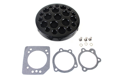 Wyatt Gatling Black Drilled CV Air Cleaner