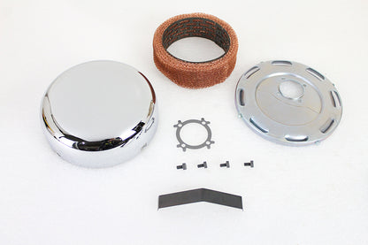 Chrome Linkert J-Slot Air Cleaner Assembly