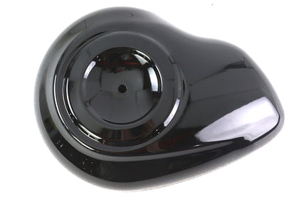 8 Teardrop Air Cleaner Cover Black