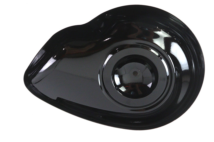 8 Teardrop Air Cleaner Cover Black