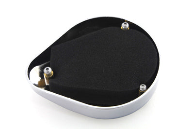 Chrome 5 Teardrop Carburetor Cover Only