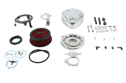 Siren Air Cleaner Assembly Chrome