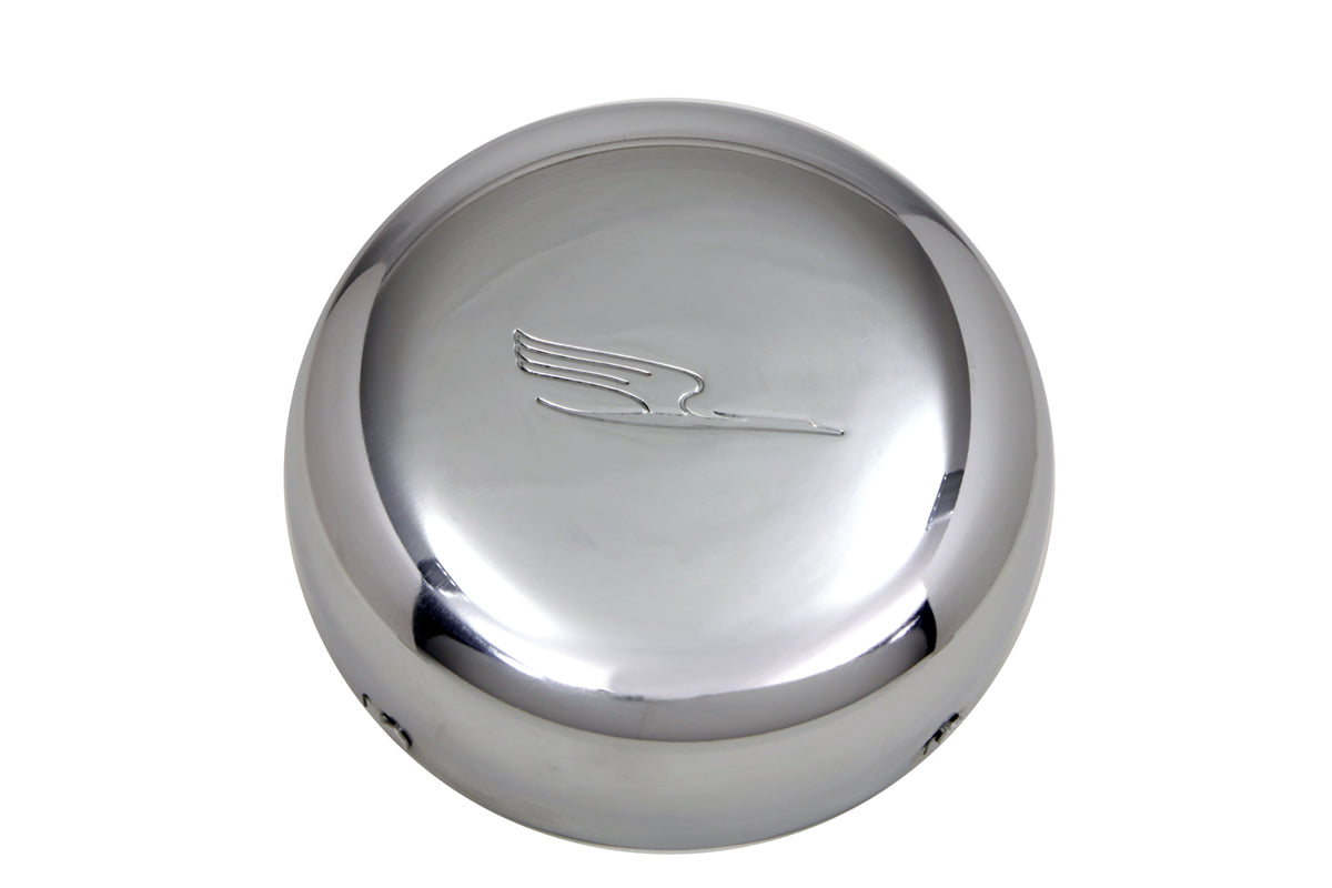 7 Linkert Bird J-Slot Style Air Cleaner Assembly Chrome