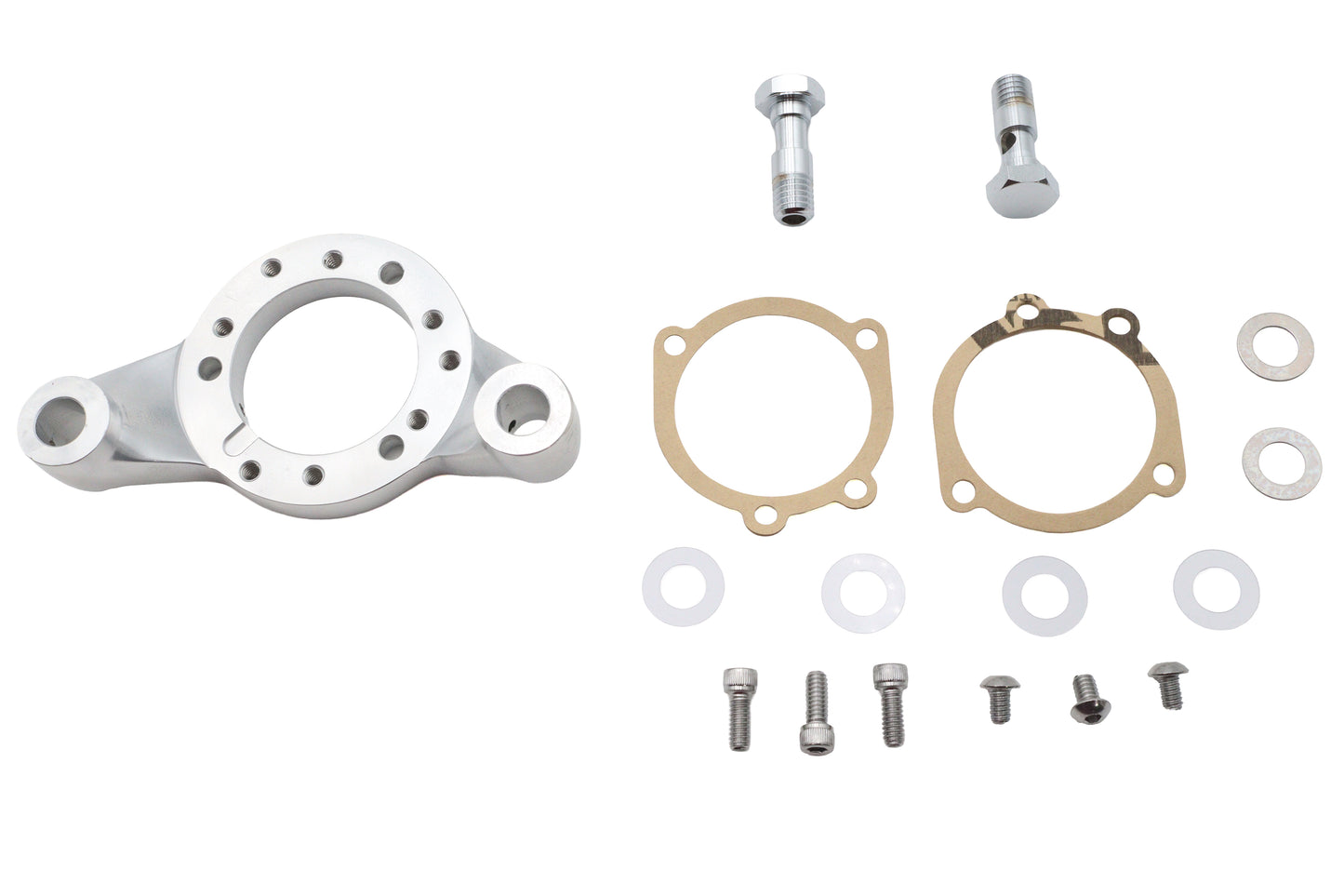 Integral Breather/Carburetor Mount Bracket