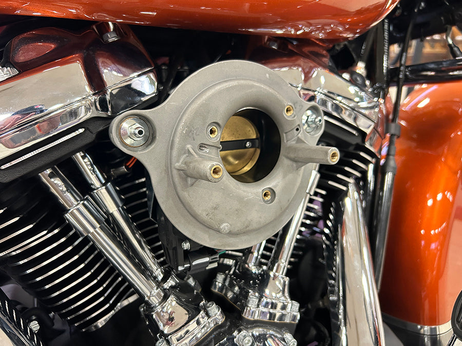 160mm Teardrop Air Cleaner Backing Plate