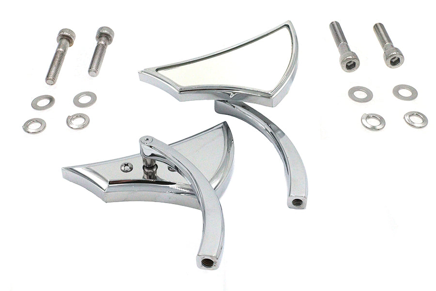 Axe Style Mirror Set