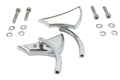 Axe Style Mirror Set