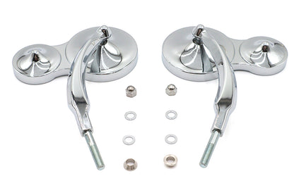 Split Vision Round Mirror Set