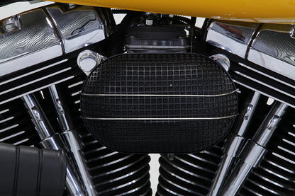 Black Wyatt Gatling Air Cleaner Assembly