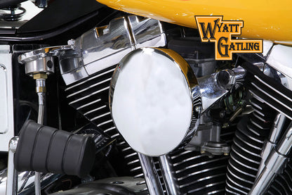 Chrome Wyatt Gatling Air Cleaner Assembly